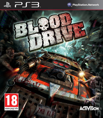 Blood Drive - PS3 Cover & Box Art