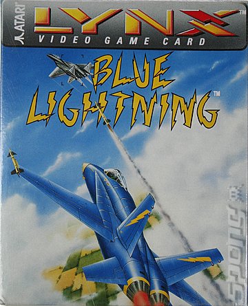 Blue Lightning - Lynx Cover & Box Art