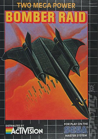 Bomber Raid - Sega Master System Cover & Box Art