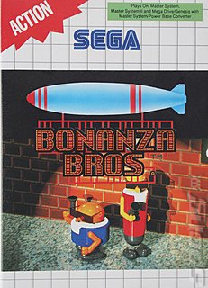 Bonanza Brothers (Sega Master System)