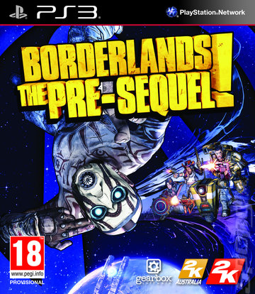 Borderlands: The Pre-Sequel - PS3 Cover & Box Art