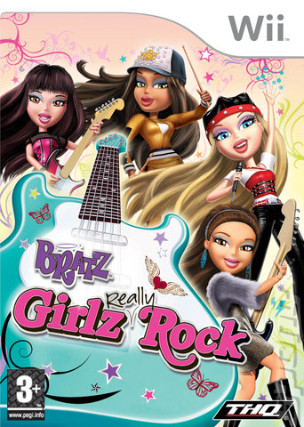 Bratz Girlz Really Rock - Wii Cover & Box Art