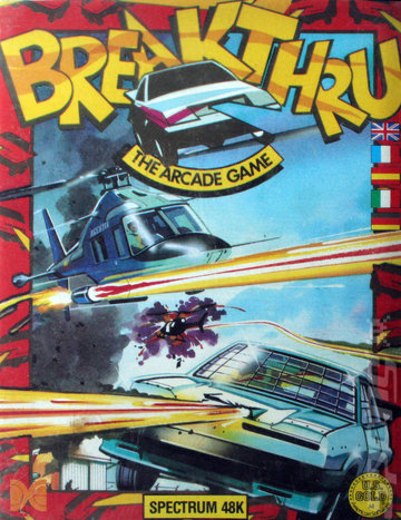 BreakThru - Spectrum 48K Cover & Box Art