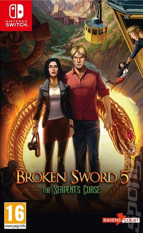 Broken Sword 5: The Serpent's Curse - Switch Cover & Box Art