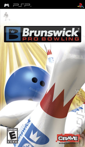 Brunswick Pro Bowling - PSP Cover & Box Art