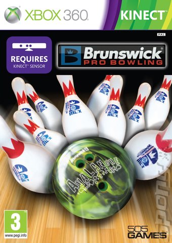Brunswick Pro Bowling - Xbox 360 Cover & Box Art