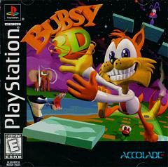 Bubsy 3D - PlayStation Cover & Box Art