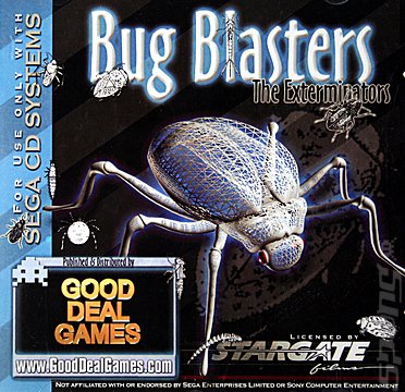 Bug Blasters: The Exterminators - Sega MegaCD Cover & Box Art