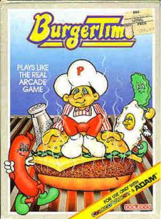 Burgertime - Colecovision Cover & Box Art