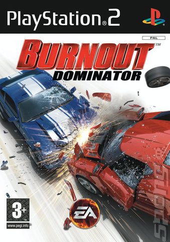 Burnout Dominator - PS2 Cover & Box Art