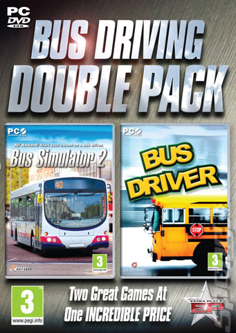 Bus Driving Double Pack: Bus Simulator 2 & Bus Driver - PC Cover & Box Art