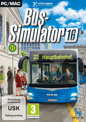 Bus Simulator 16 - PC Cover & Box Art