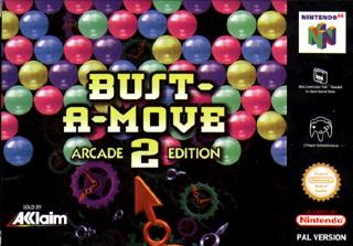 Bust-A-Move 2 - N64 Cover & Box Art