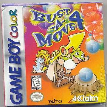 Bust-A-Move 4 - Game Boy Color Cover & Box Art