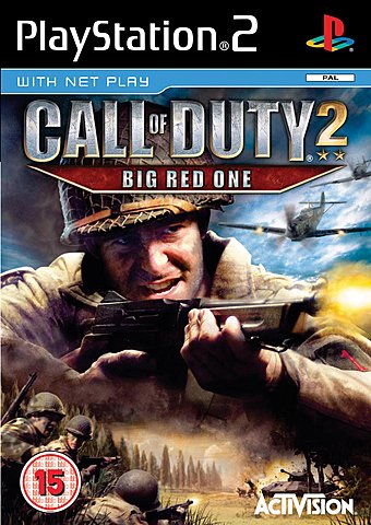 Call of Duty 2: Big Red One - PS2 Cover & Box Art