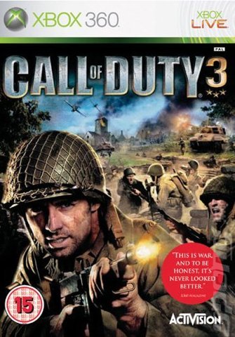 Call of Duty 3 - Xbox 360 Cover & Box Art