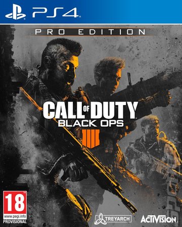 Call of Duty: Black Ops 4 - PS4 Cover & Box Art