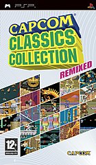 Capcom Classics Collection Remixed - PSP Cover & Box Art