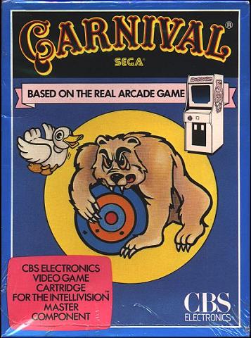 Carnival - Intellivision Cover & Box Art