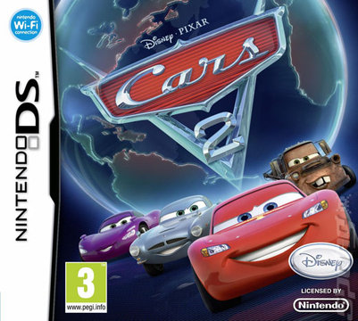 Cars 2: The Video Game - DS/DSi Cover & Box Art