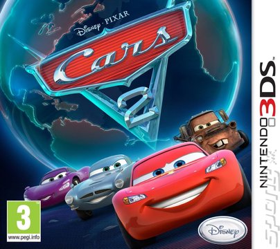 Cars 2: The Video Game - 3DS/2DS Cover & Box Art