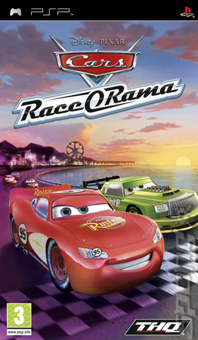 Cars: Race-O-Rama - PSP Cover & Box Art