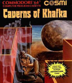 Caverns of Khaftka - C64 Cover & Box Art
