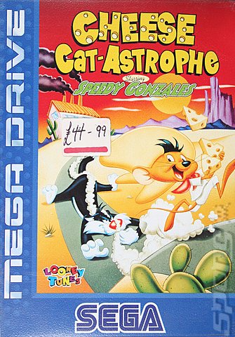 Cheese Cat-Astrophe Starring: Speedy Gonzales - Sega Megadrive Cover & Box Art