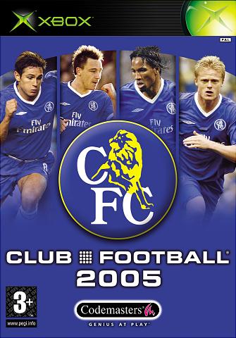 Chelsea Club Football 2005 - Xbox Cover & Box Art