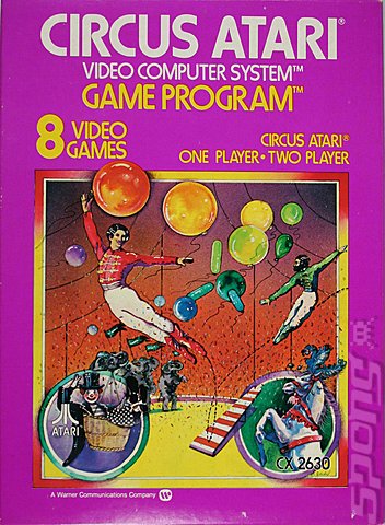 Circus - Atari 2600/VCS Cover & Box Art