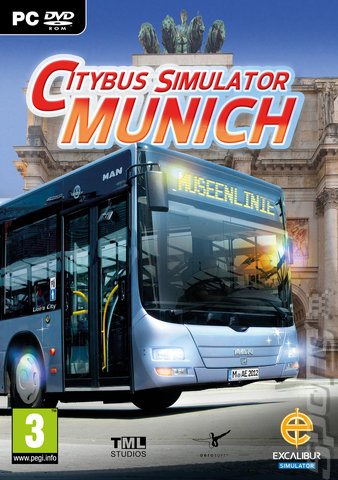 CityBus Simulator: Munich - PC Cover & Box Art
