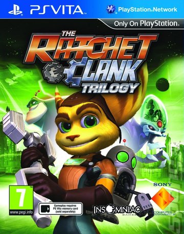 Classics HD: The Ratchet & Clank Trilogy - PSVita Cover & Box Art