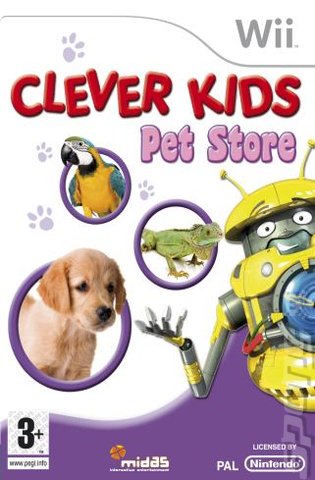 Clever Kids: Pet Store - Wii Cover & Box Art