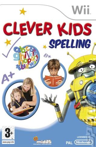 Clever Kids: Spelling - Wii Cover & Box Art
