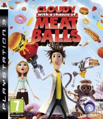 Cloudy With a Chance of Meatballs - PS3 Cover & Box Art