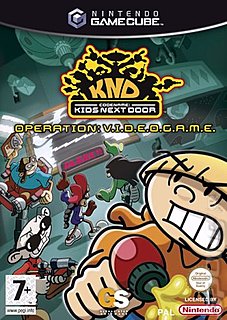 Codename Kids Next Door: Operation V.I.D.E.O.G.A.M.E. (GameCube)