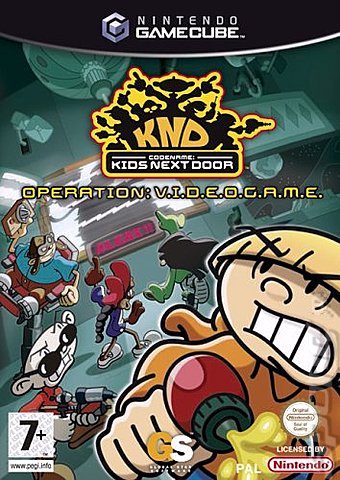 Codename Kids Next Door: Operation V.I.D.E.O.G.A.M.E. - GameCube Cover & Box Art