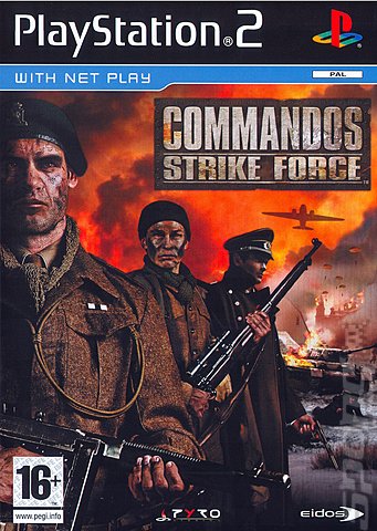 Commandos Strike Force - PS2 Cover & Box Art