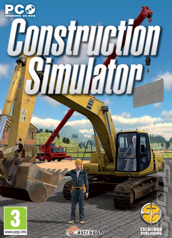 Construction Simulator - PC Cover & Box Art