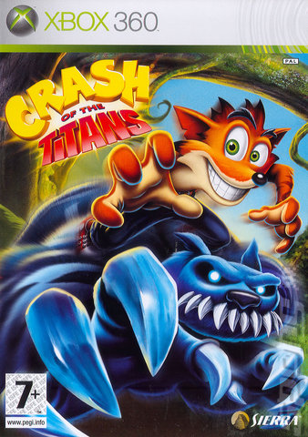 Crash of the Titans - Xbox 360 Cover & Box Art