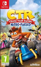 Crash Team Racing Nitro-Fueled - Switch Cover & Box Art