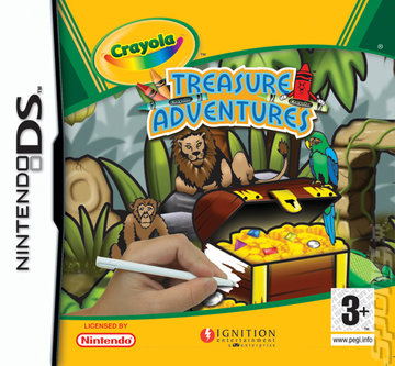 Crayola Treasure Adventures - DS/DSi Cover & Box Art
