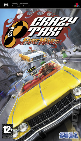 Crazy Taxi: Fare Wars - PSP Cover & Box Art