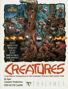 Creatures - C64 Cover & Box Art