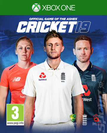 Cricket 19: The Official Game of the Ashes - Xbox One Cover & Box Art