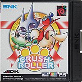 Crush Roller - Neo Geo Pocket Colour Cover & Box Art