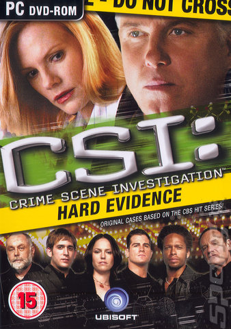 CSI: Crime Scene Investigation Hard Evidence - PC Cover & Box Art
