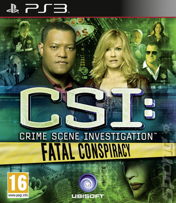 CSI: Fatal Conspiracy - PS3 Cover & Box Art