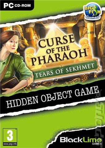 Curse of the Pharaoh: Tears of Sekhmet - PC Cover & Box Art