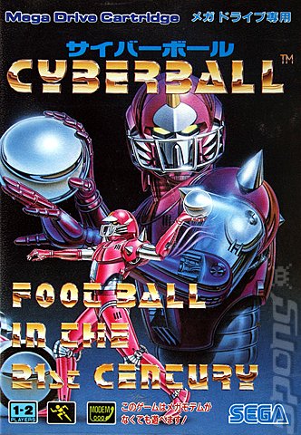 Cyberball: Football in the 21st century - Sega Megadrive Cover & Box Art